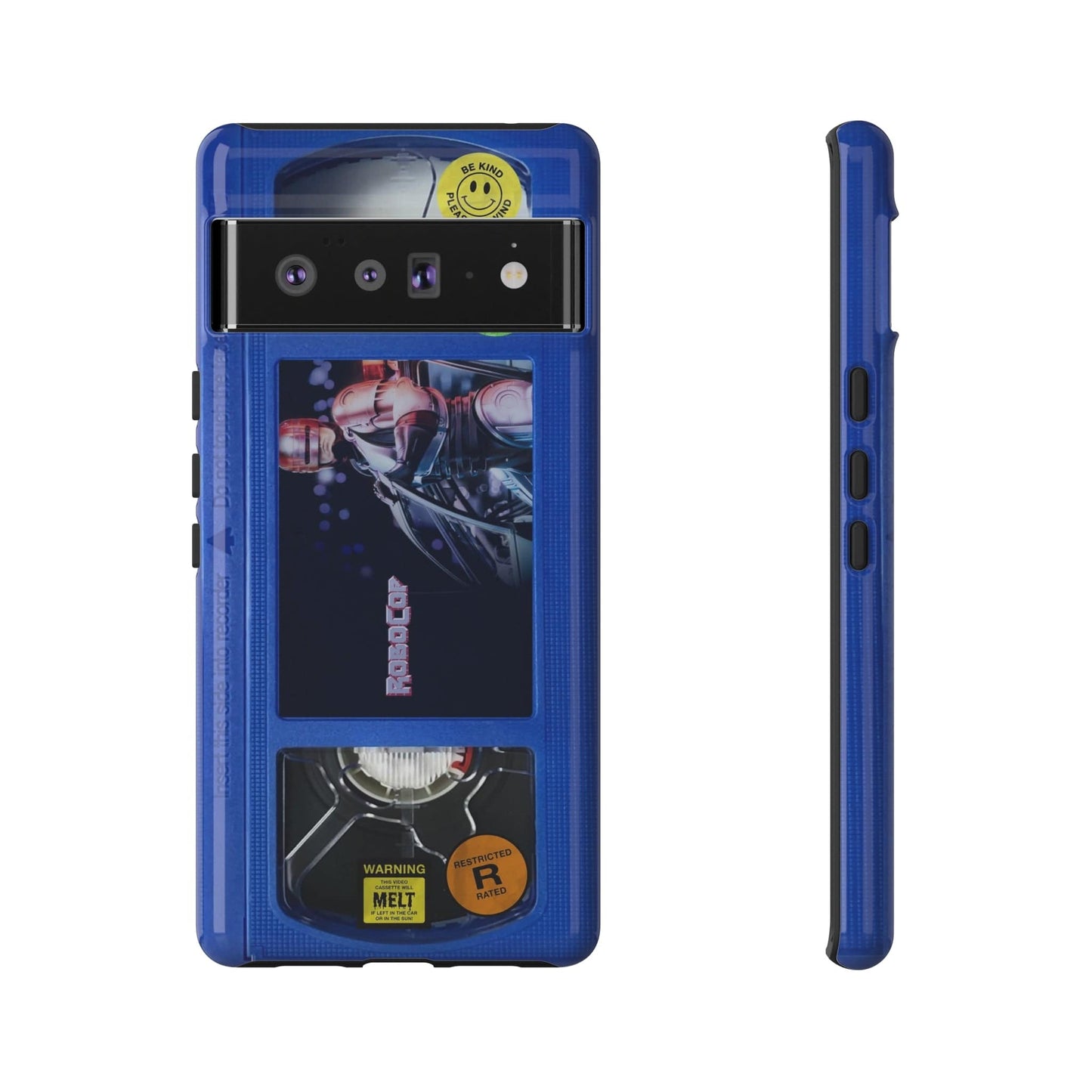 Robo cop Blue Edition VHS Phone Case