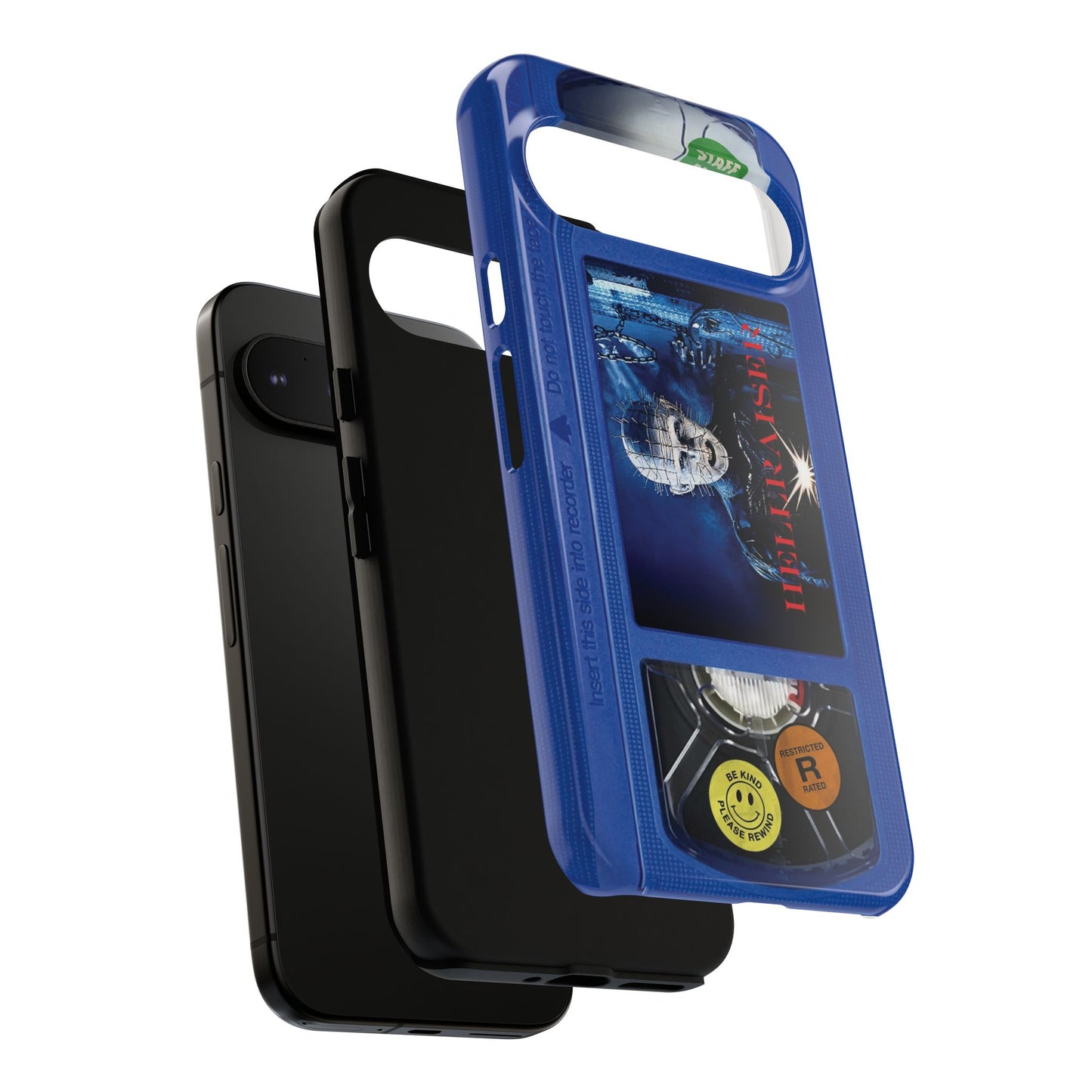 Hellraiser Blue Limited Edition Impact Resistant VHS Phone Case