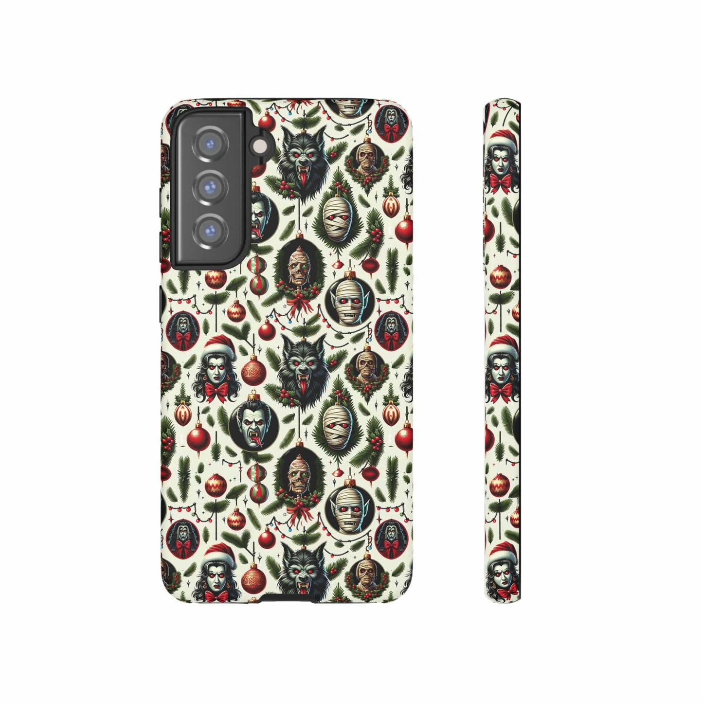 Horror Ornaments Impact Resistant Phone Case