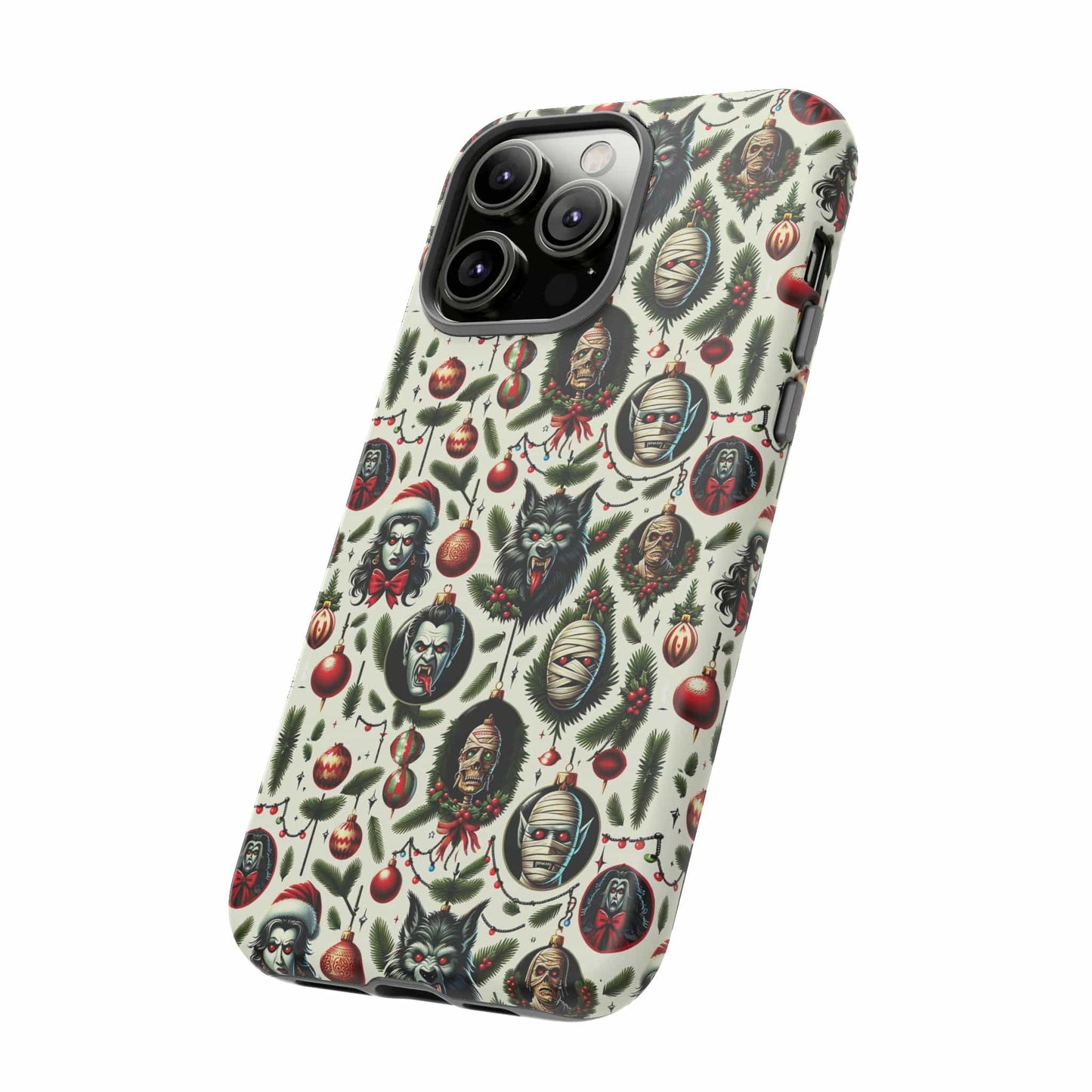Horror Ornaments Impact Resistant Phone Case