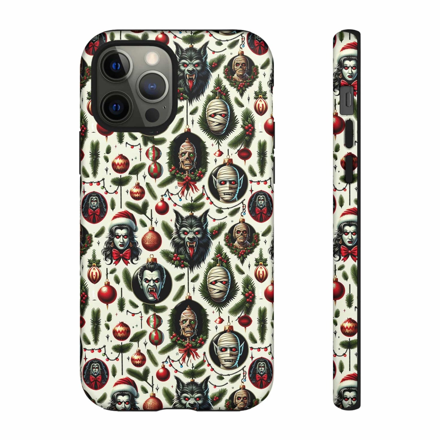 Horror Ornaments Impact Resistant Phone Case