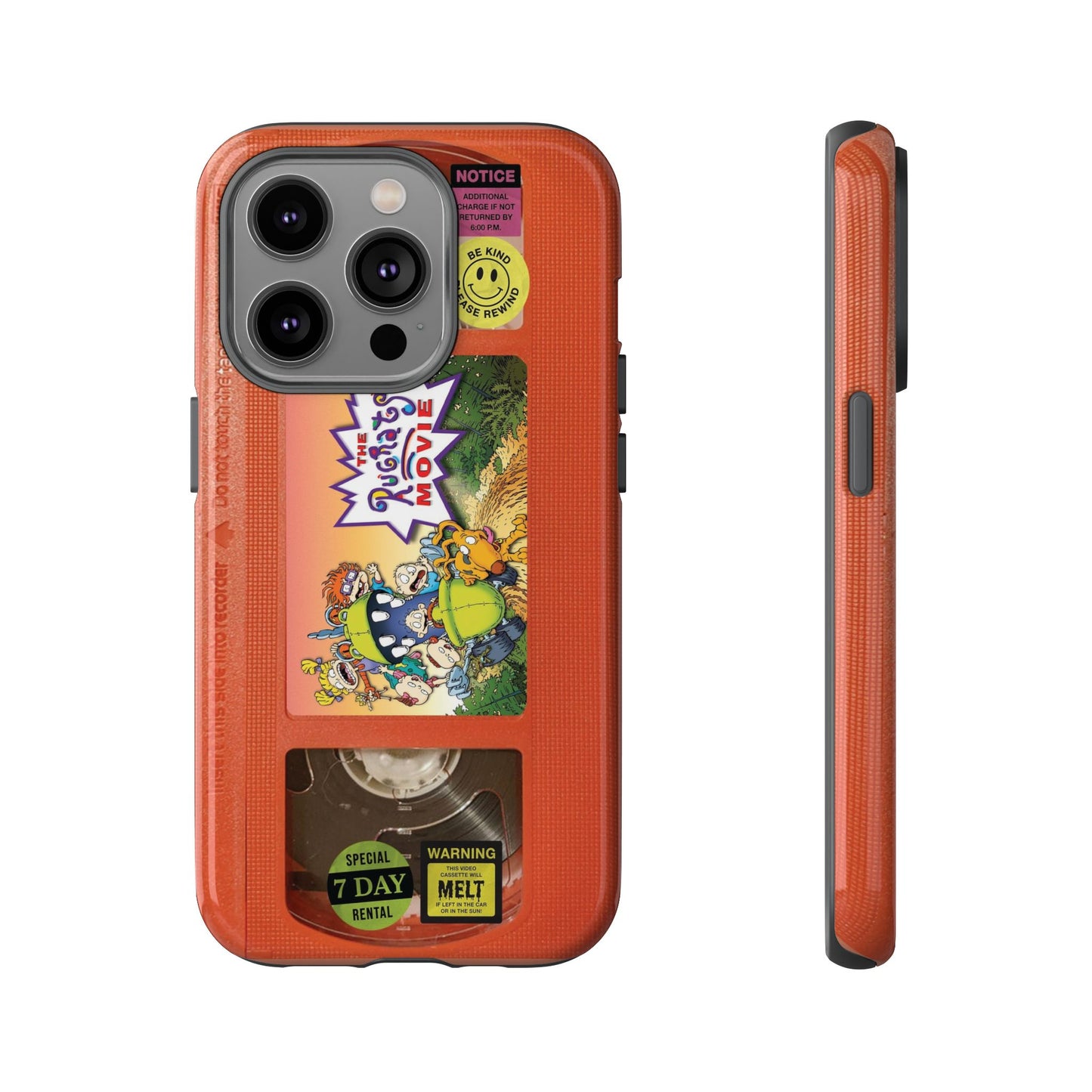 Rugrats Orange Edition VHS Phone Case