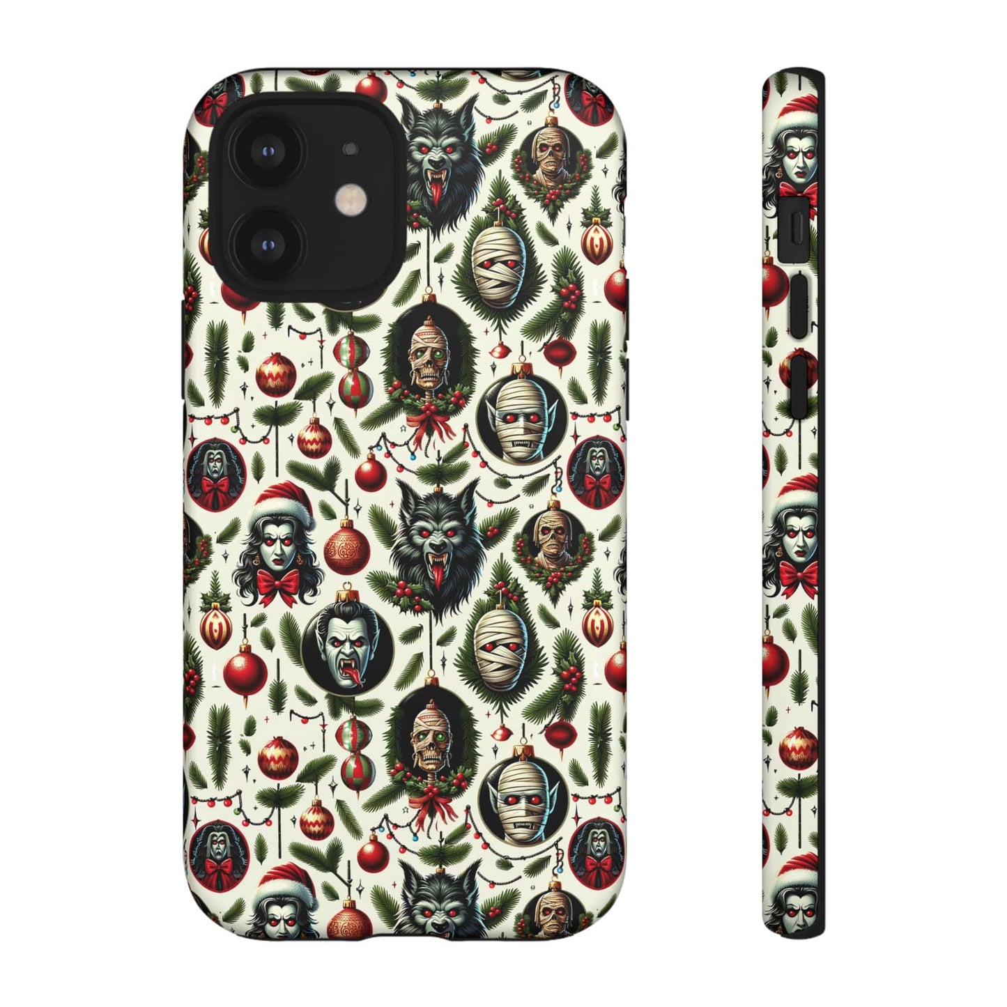 Horror Ornaments Impact Resistant Phone Case