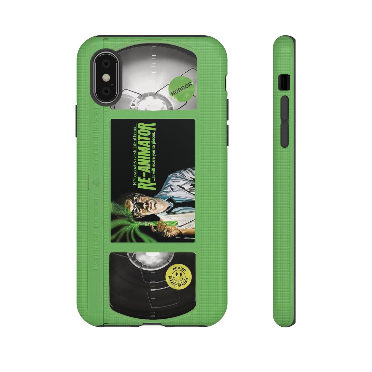 Reanimator Limited Edition Green Impact Resistant VHS Phone Case