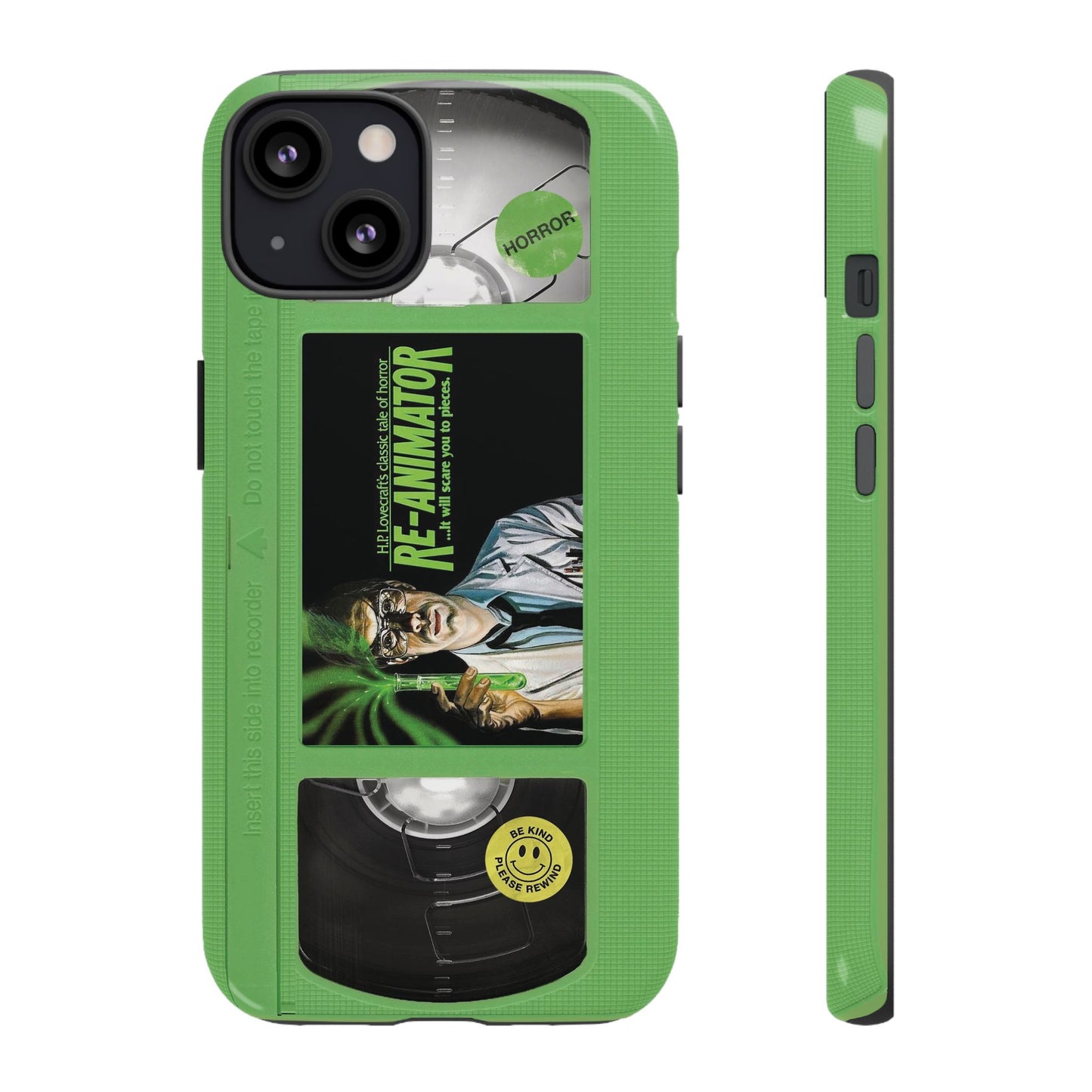Reanimator Limited Edition Green Impact Resistant VHS Phone Case