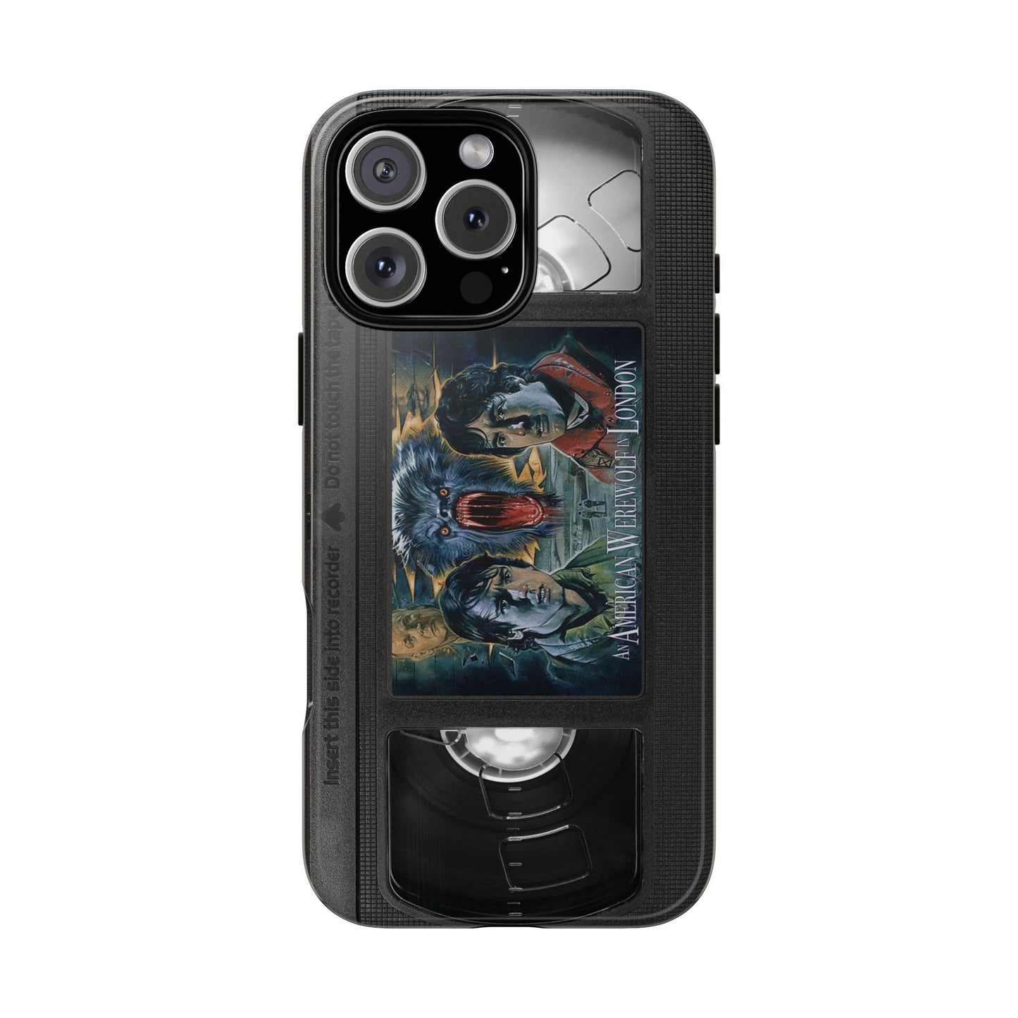 Am Werewolf Impact Resistant VHS Phone Case