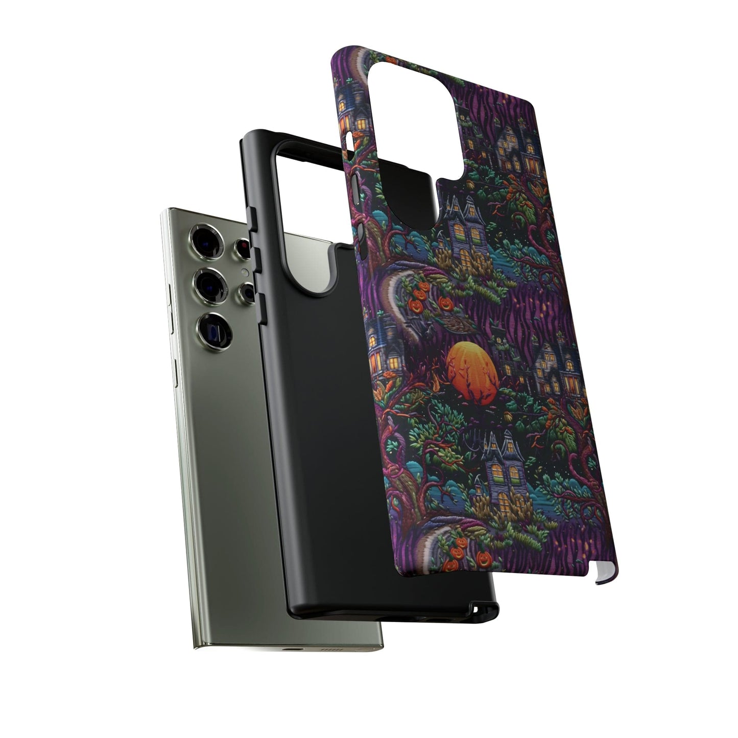 Spooky House Impact Resistant Phone Case
