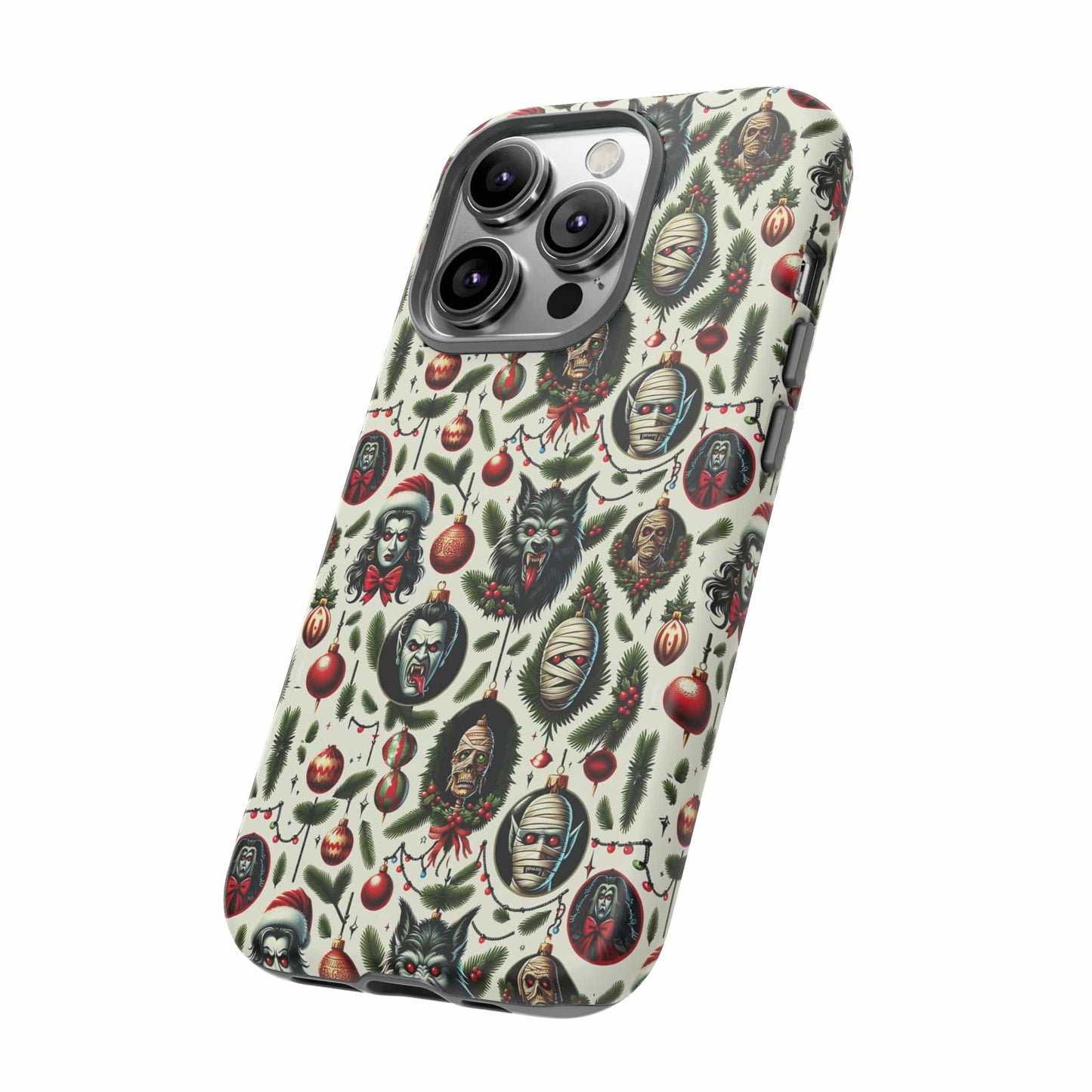 Horror Ornaments Impact Resistant Phone Case