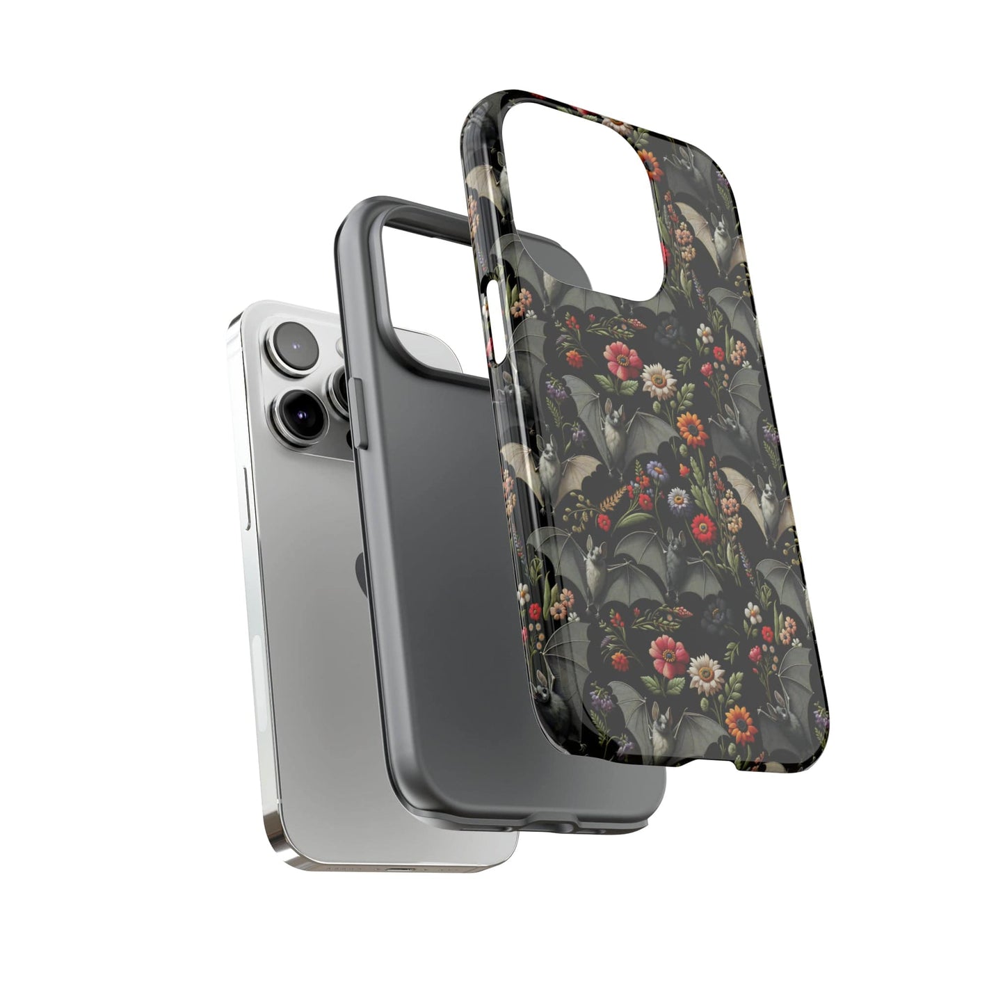Nocturnal Pollinators Impact Resistant Phone Case