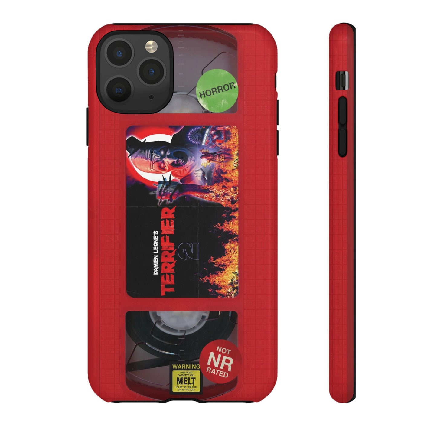 Art 2 Red Edition Impact Resistant VHS Phone Case