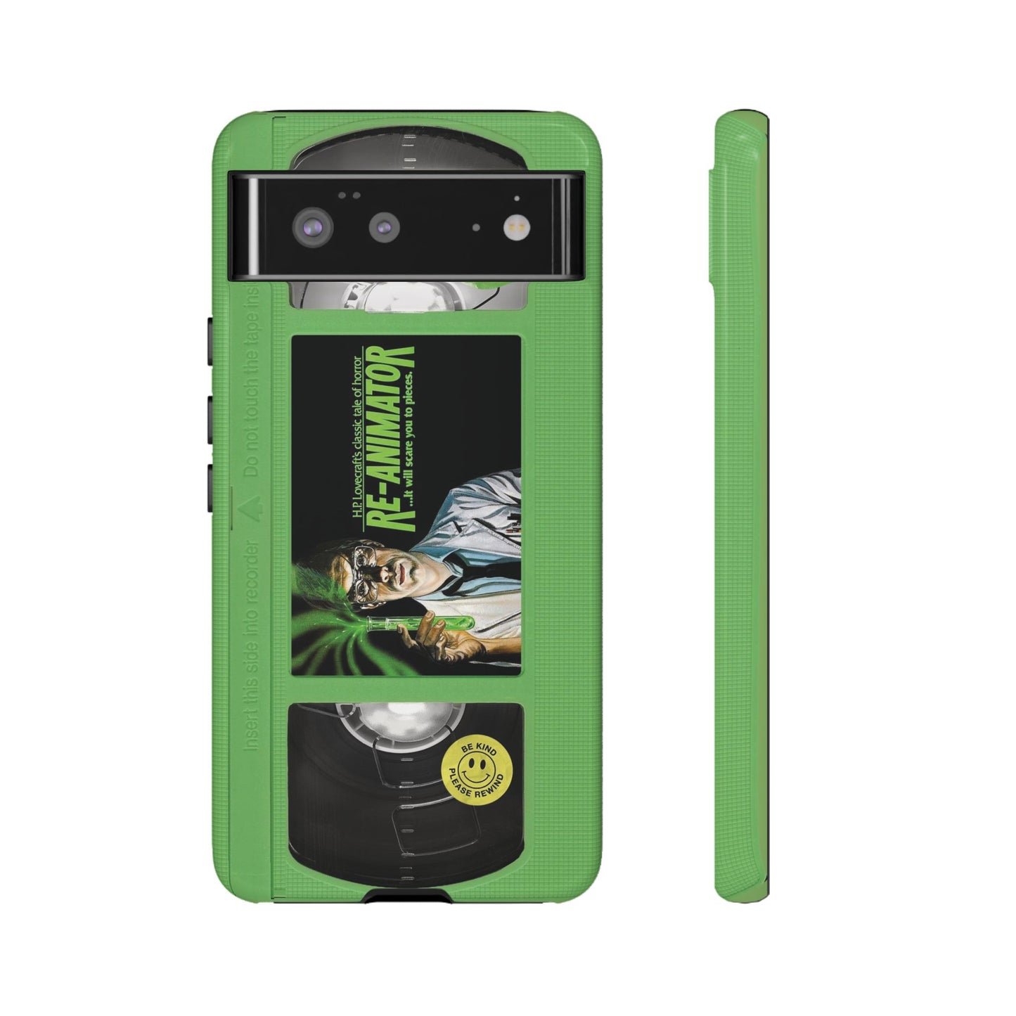 Reanimator Limited Edition Green Impact Resistant VHS Phone Case