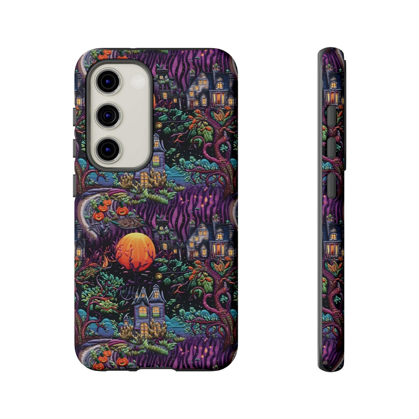 Spooky House Impact Resistant Phone Case