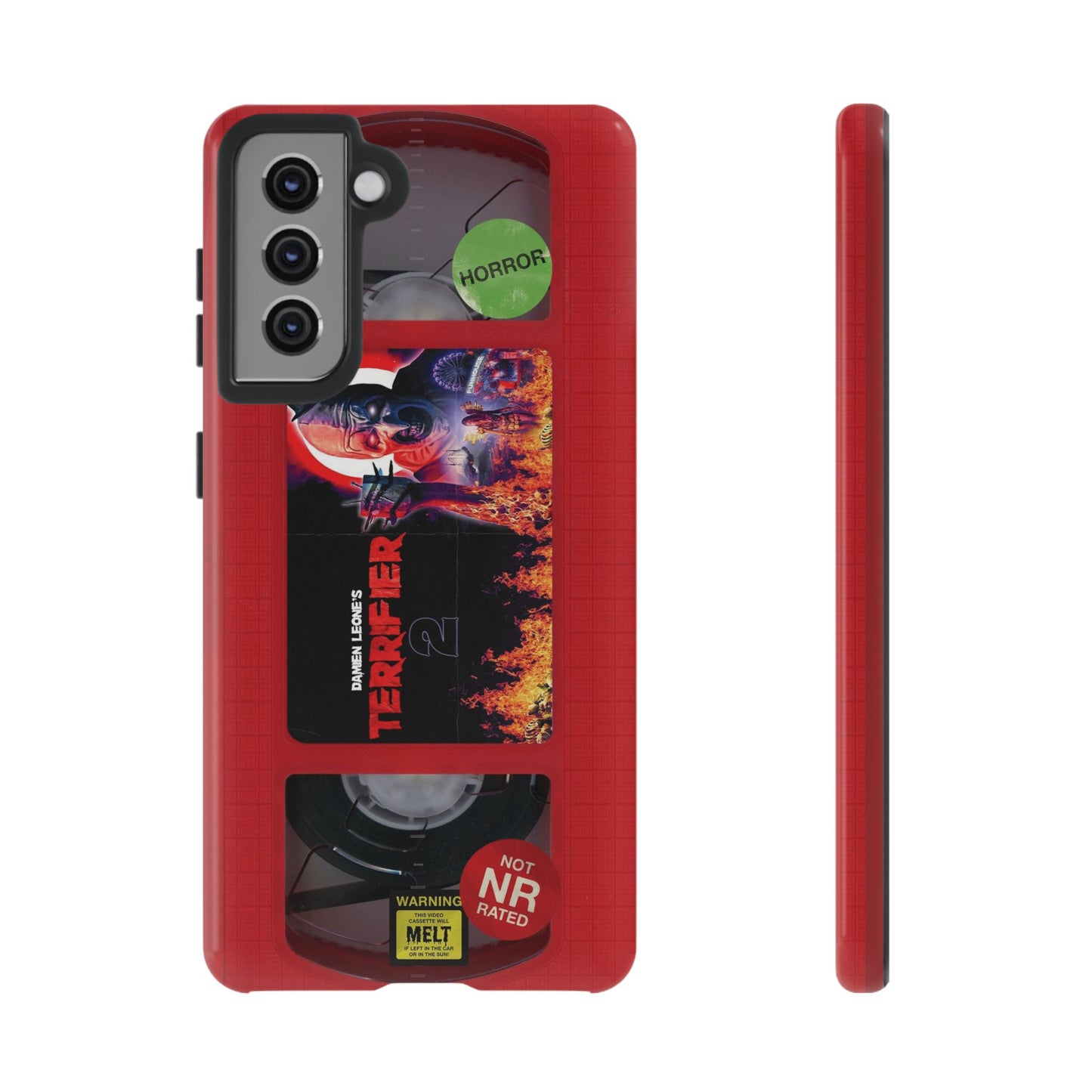 Art 2 Red Edition Impact Resistant VHS Phone Case