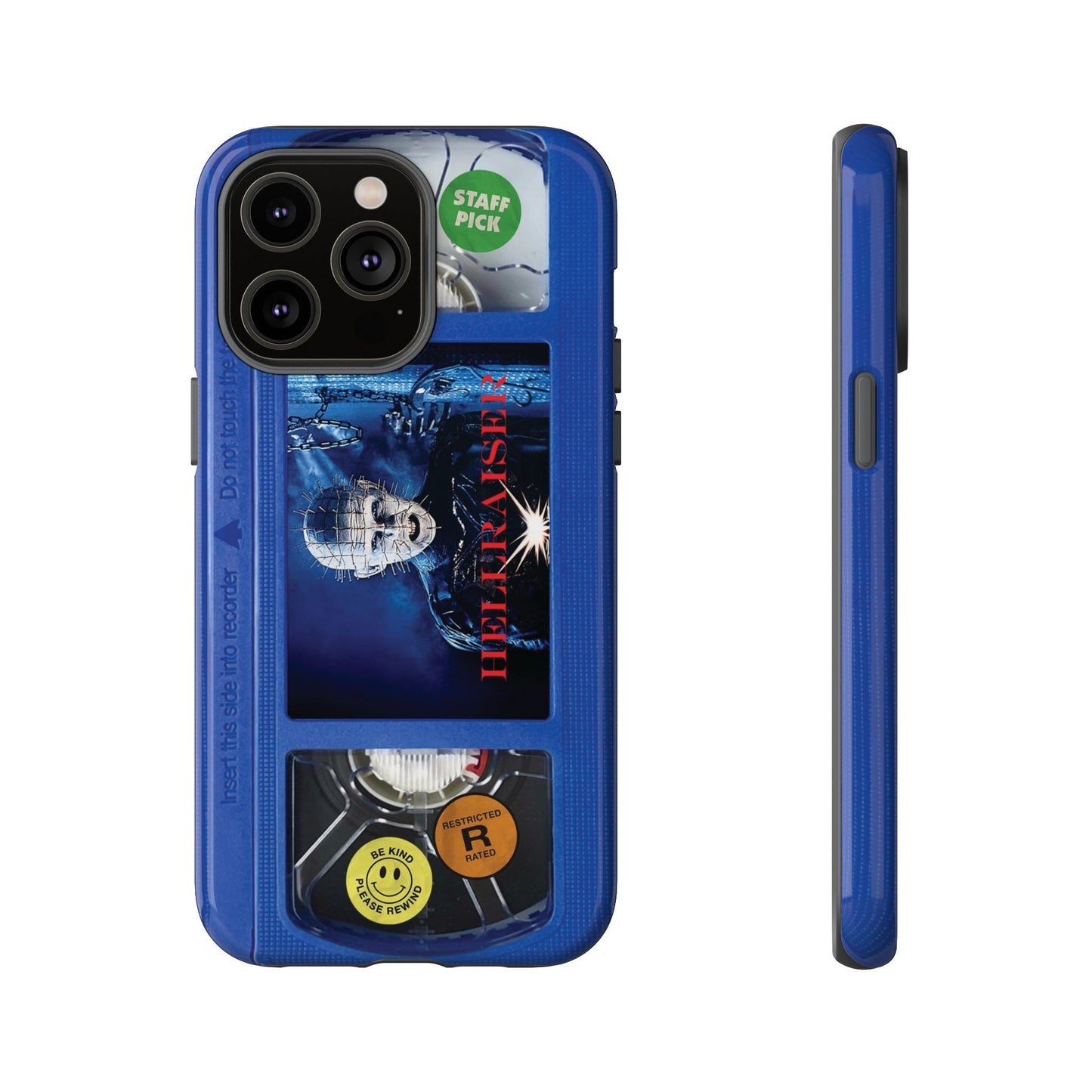Hellraiser Blue Limited Edition Impact Resistant VHS Phone Case