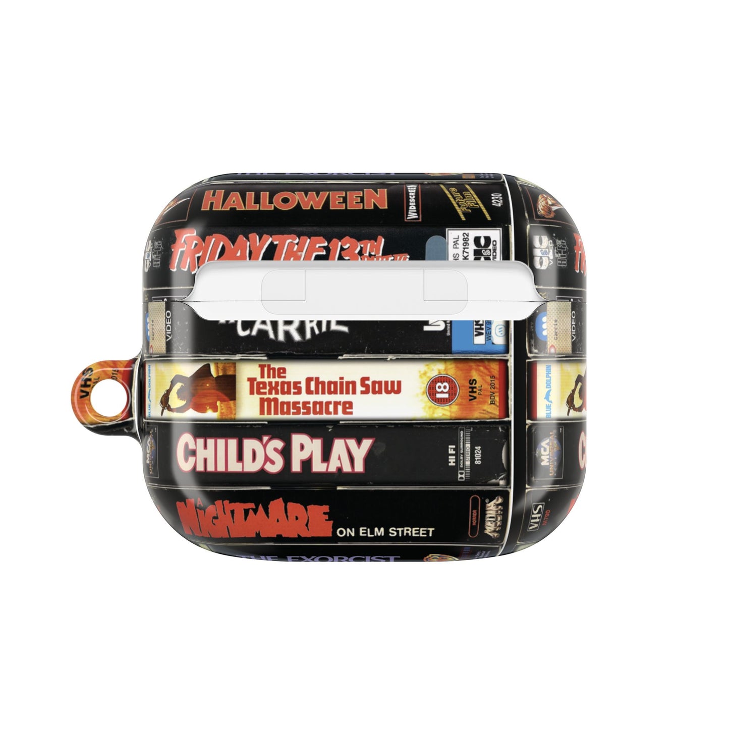 Vintage 80s Stack Horror Movie AirPod Case