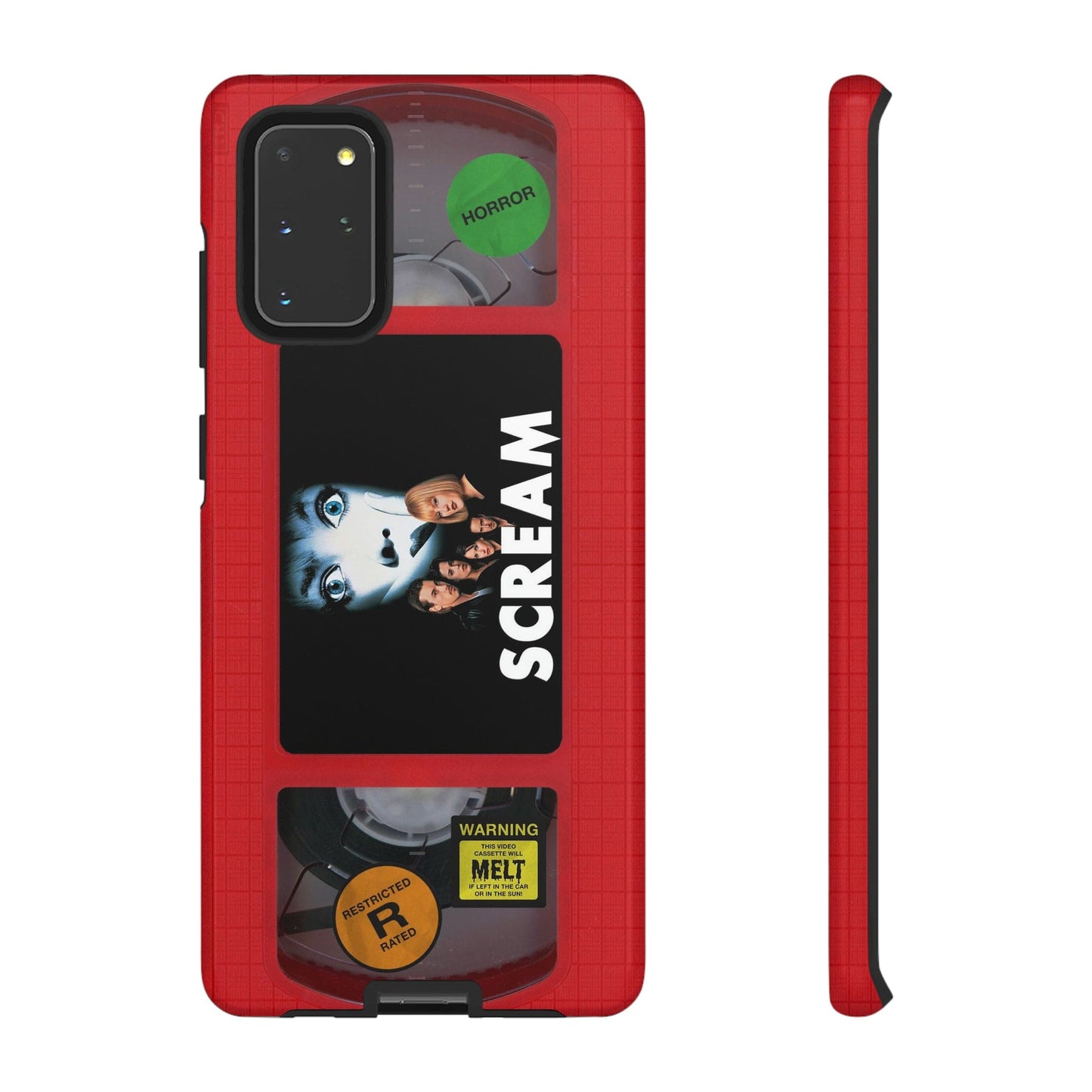 Scream Red Limited Edition Impact Resistant VHS Phone Case