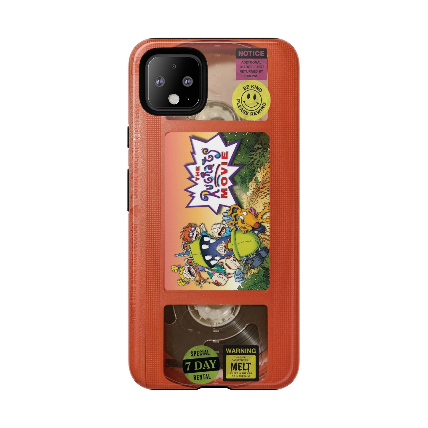 Rugrats Orange Edition VHS Phone Case
