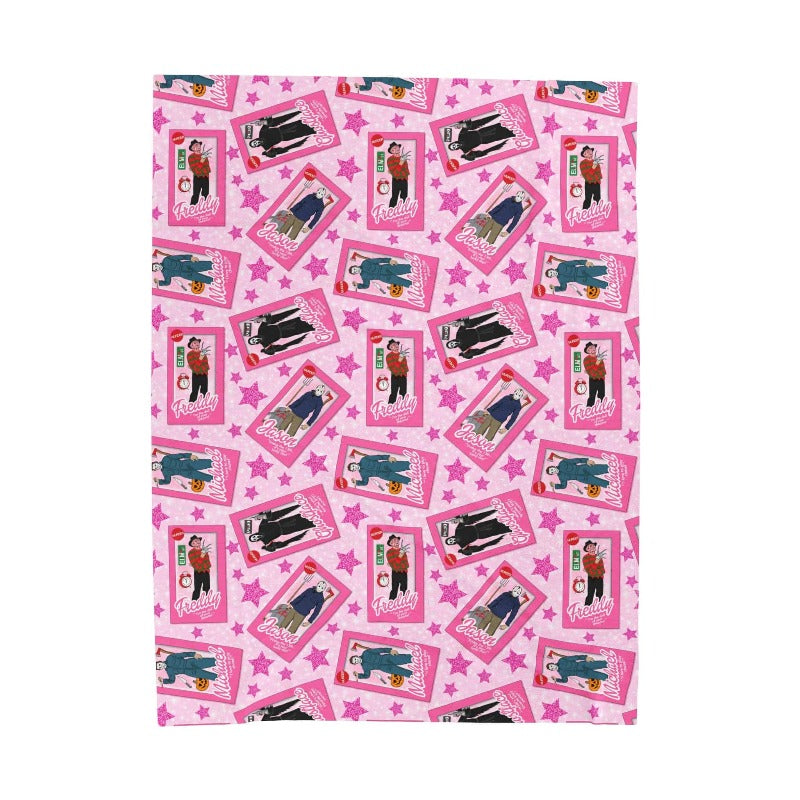 Horror Dolls Velveteen Plush Blanket