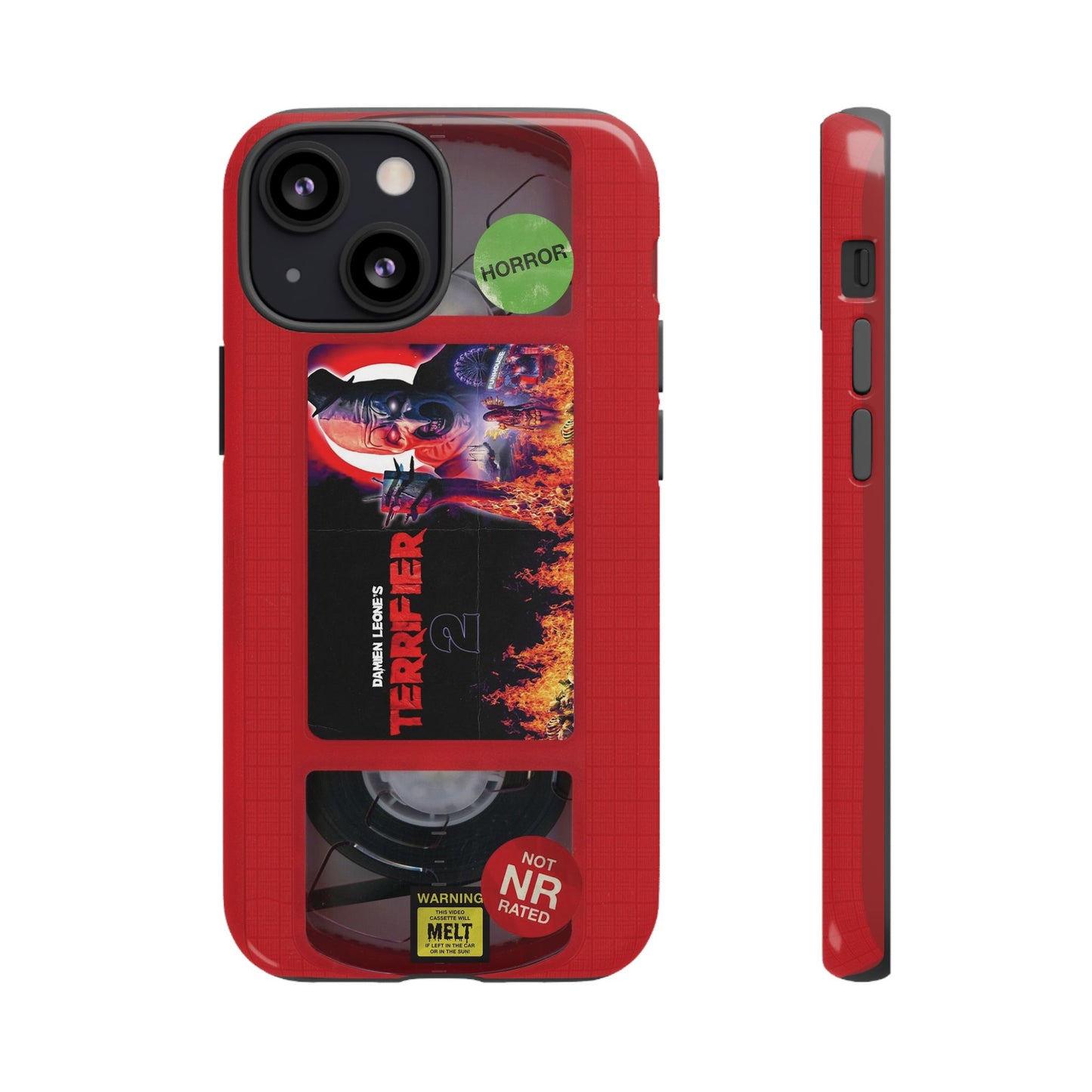 Art 2 Red Edition Impact Resistant VHS Phone Case
