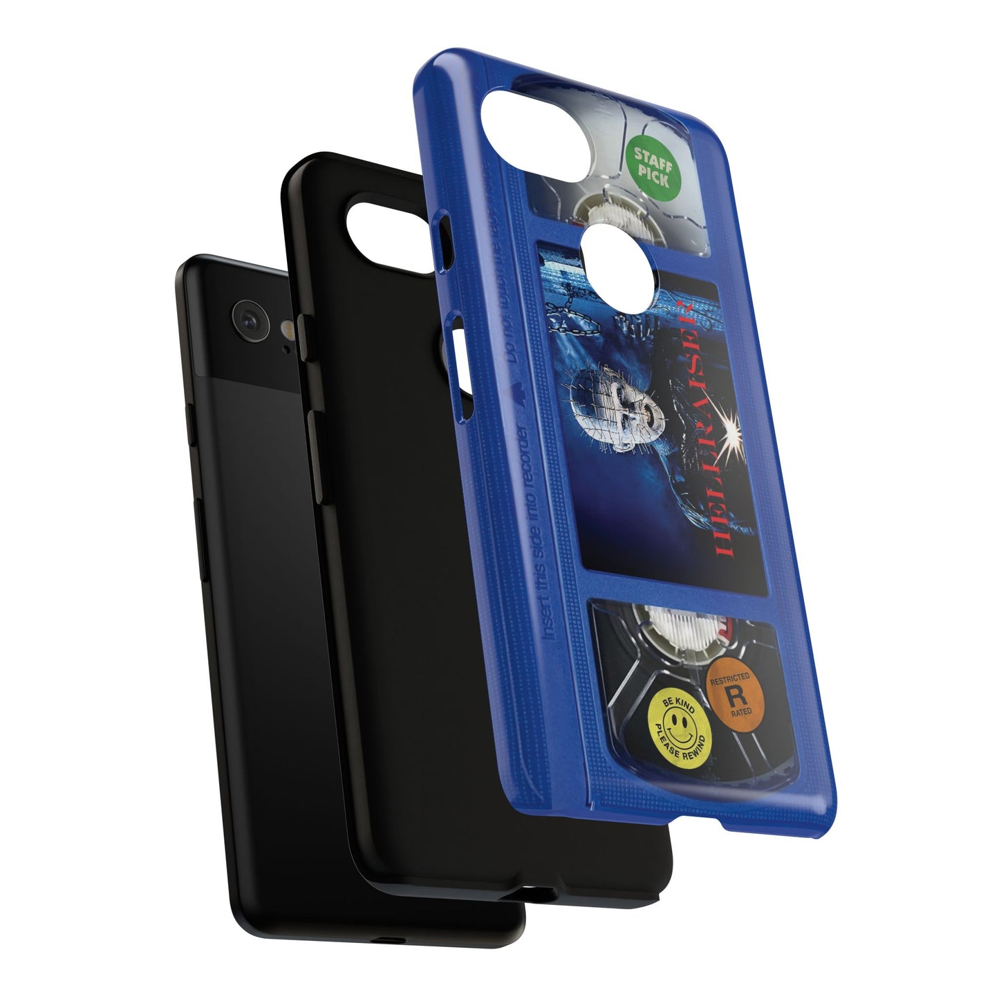 Hellraiser Blue Limited Edition Impact Resistant VHS Phone Case