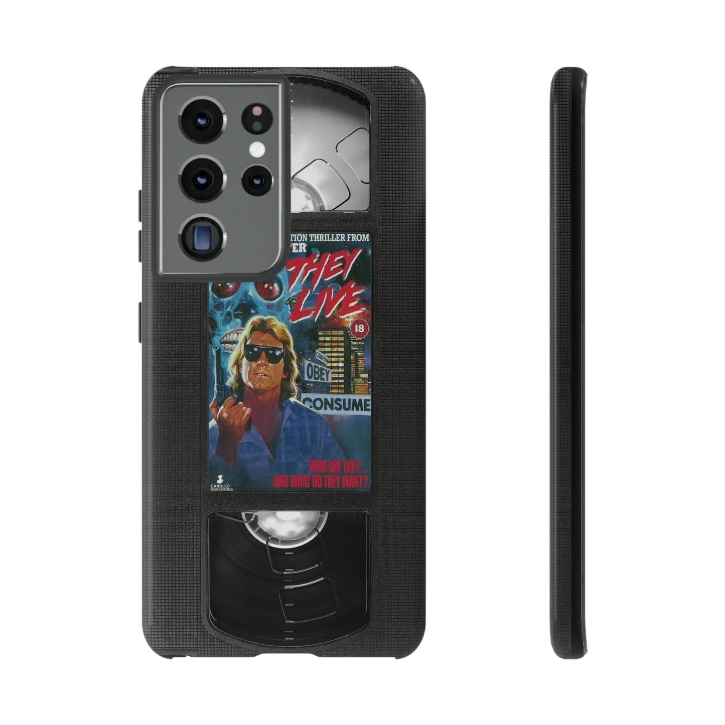 They Live Impact Resistant VHS Phone Case