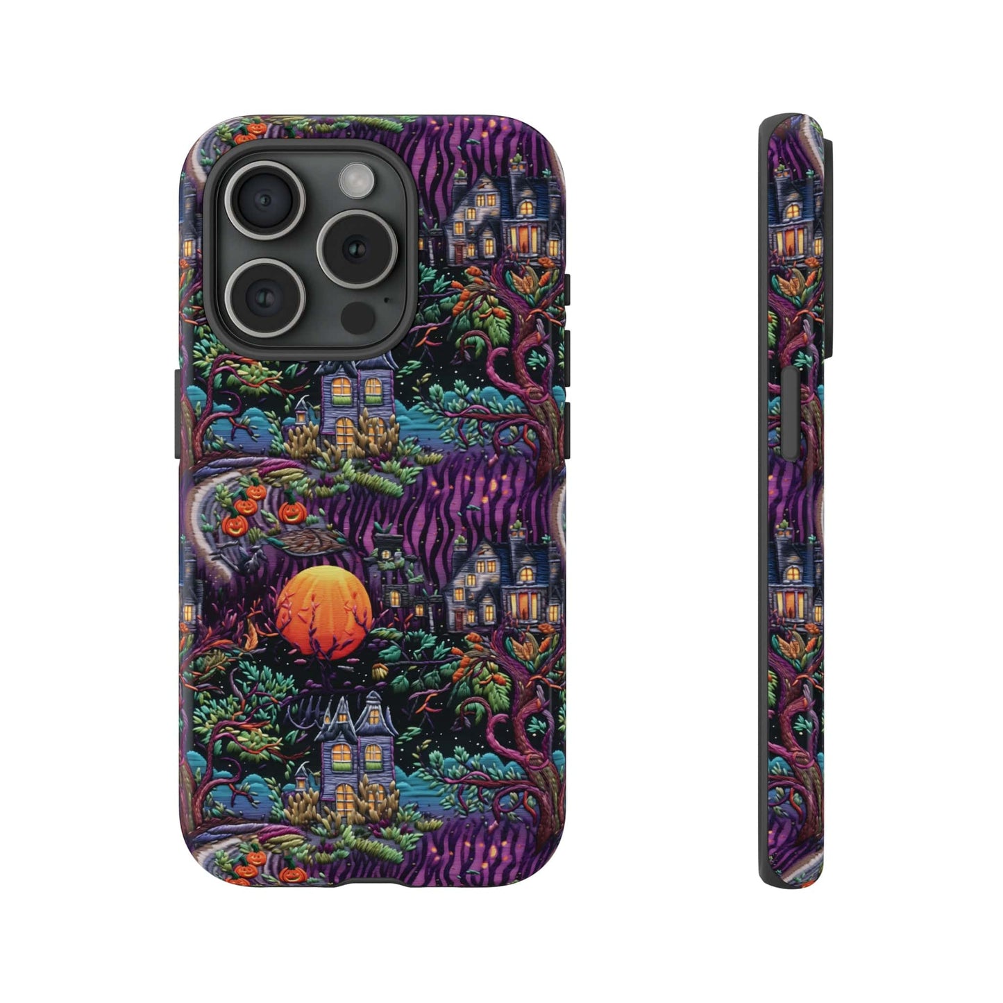 Spooky House Impact Resistant Phone Case
