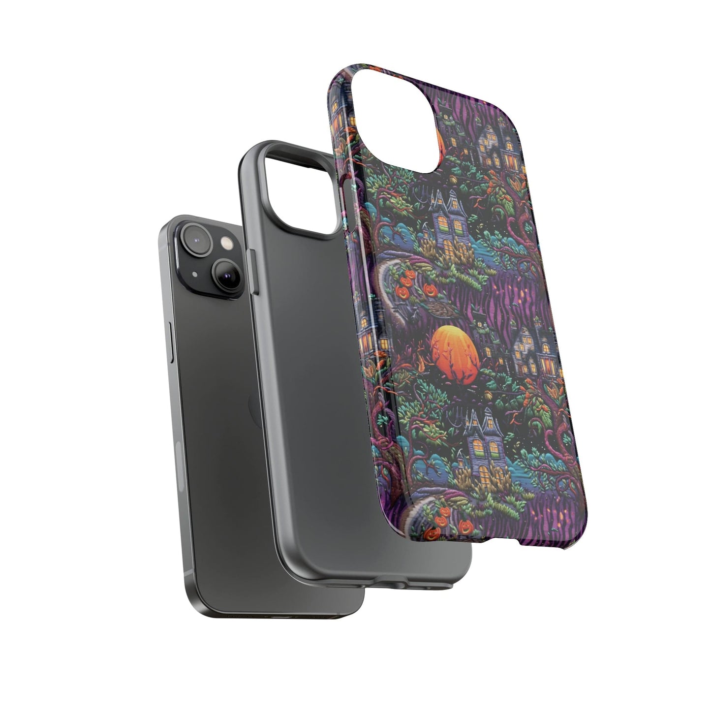 Spooky House Impact Resistant Phone Case