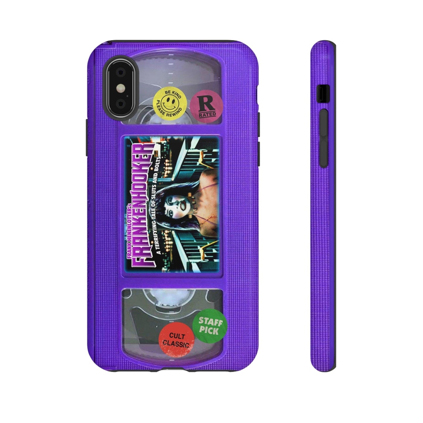 Frankenhooker Purple Edition Impact Resistant VHS Phone Case