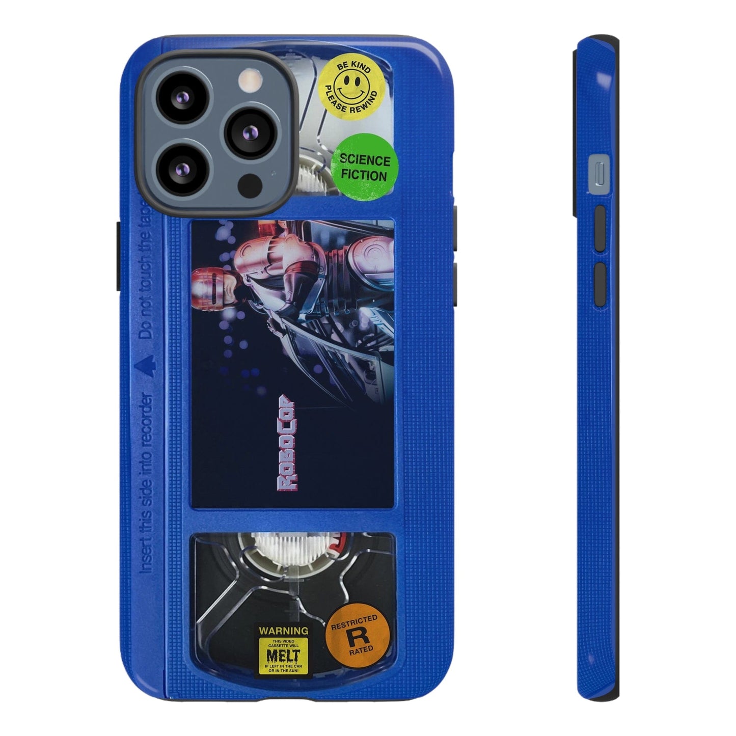 Robo cop Blue Edition VHS Phone Case