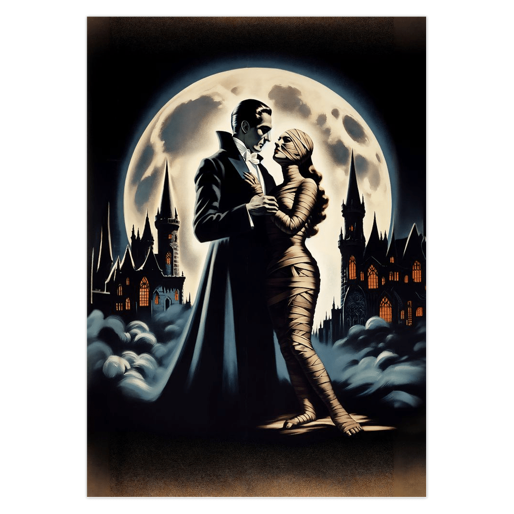 Vampire and Mummy Card
