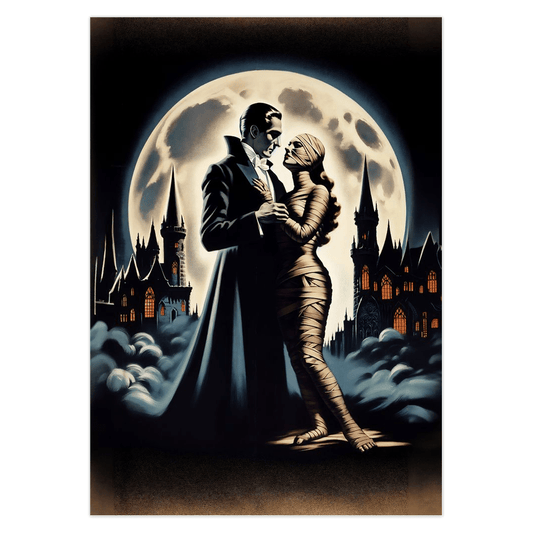 Vampire and Mummy Card