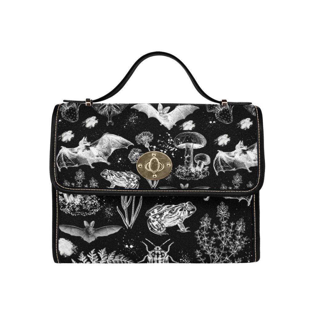 Dark Cottagecore Satchel Bag