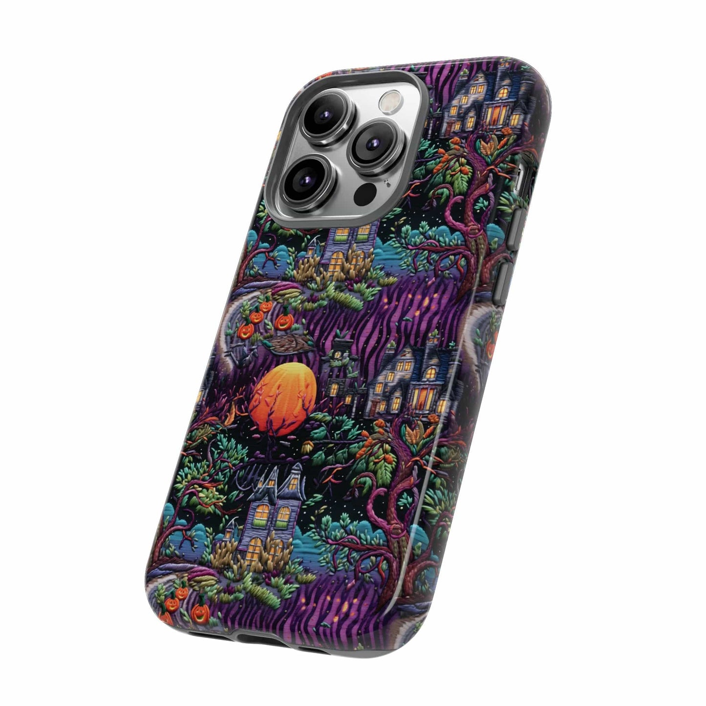 Spooky House Impact Resistant Phone Case