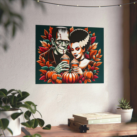 The Monster & The Bride Fall in Love Poster Print