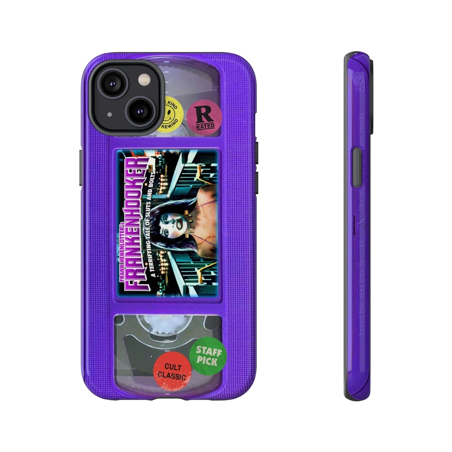 Frankenhooker Purple Edition Impact Resistant VHS Phone Case