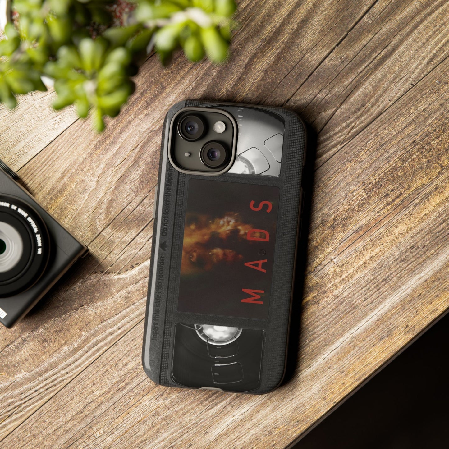 Mads Impact Resistant VHS Phone Case