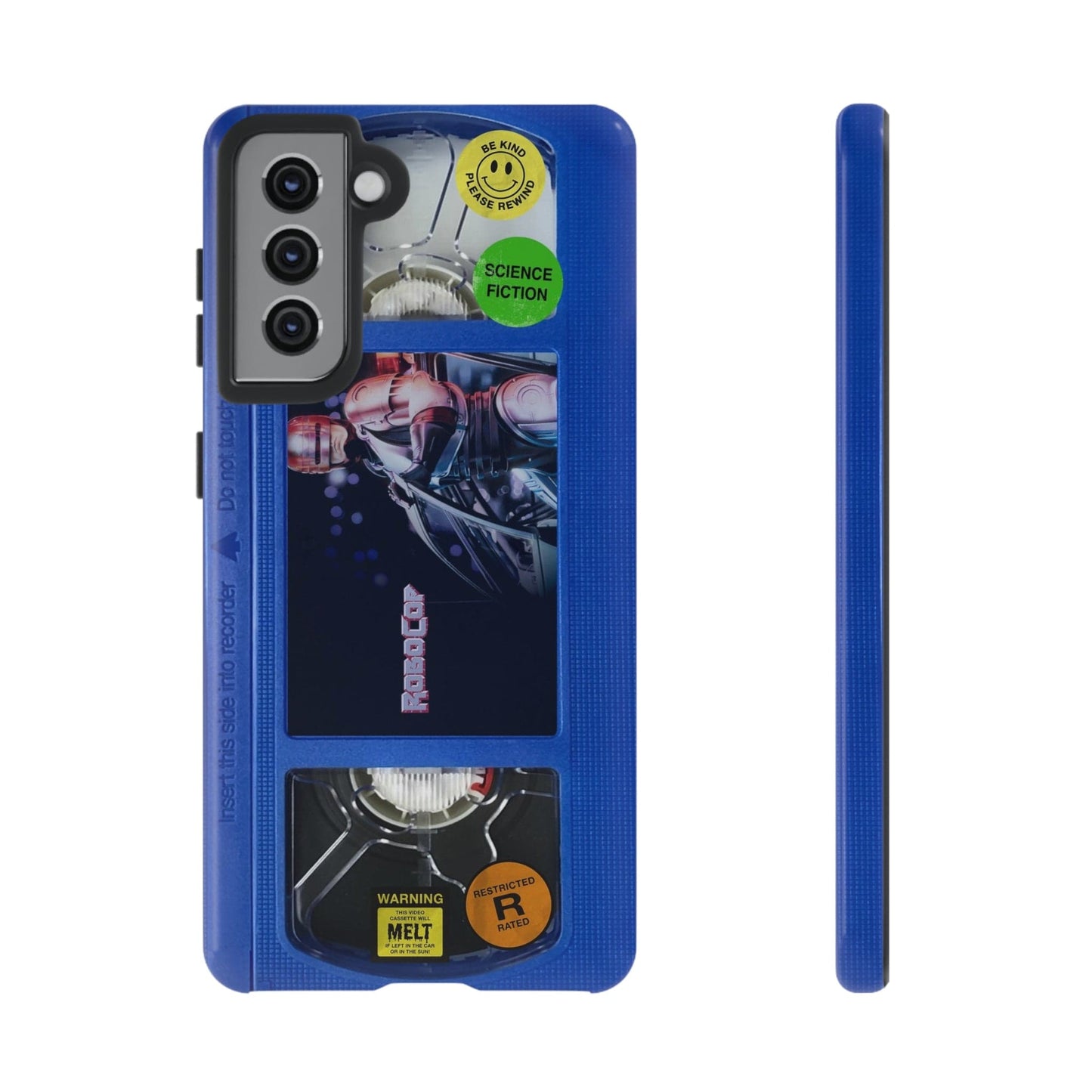 Robo cop Blue Edition VHS Phone Case