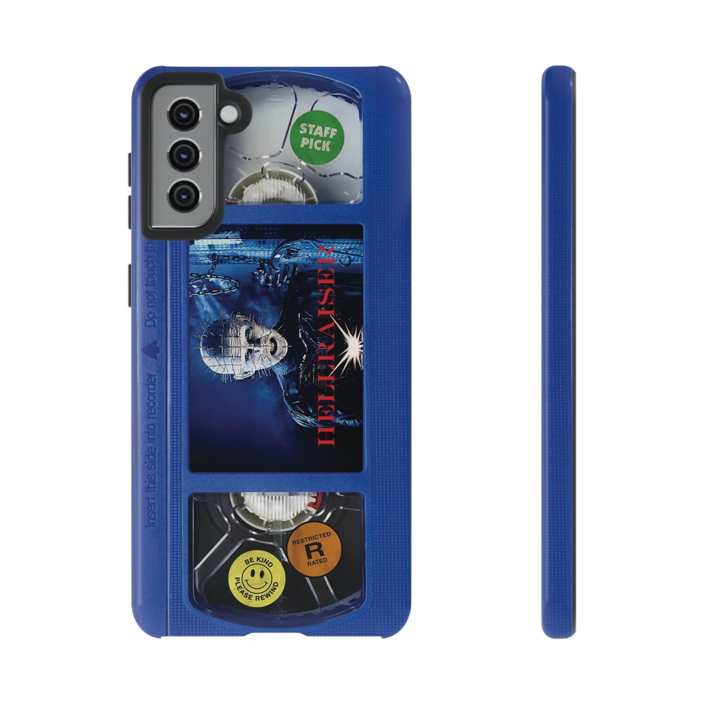 Hellraiser Blue Limited Edition Impact Resistant VHS Phone Case