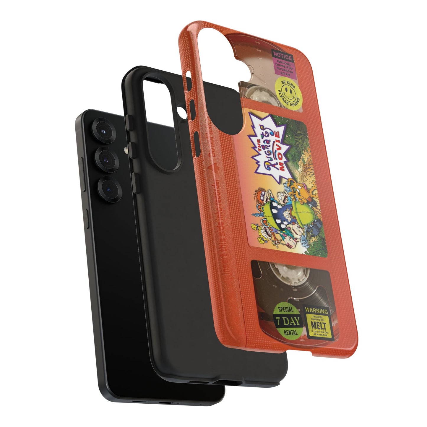 Rugrats Orange Edition VHS Phone Case