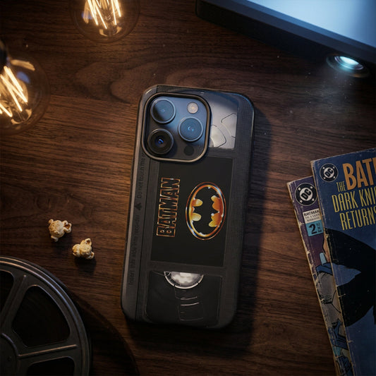 Bat man Impact Resistant VHS Phone Case
