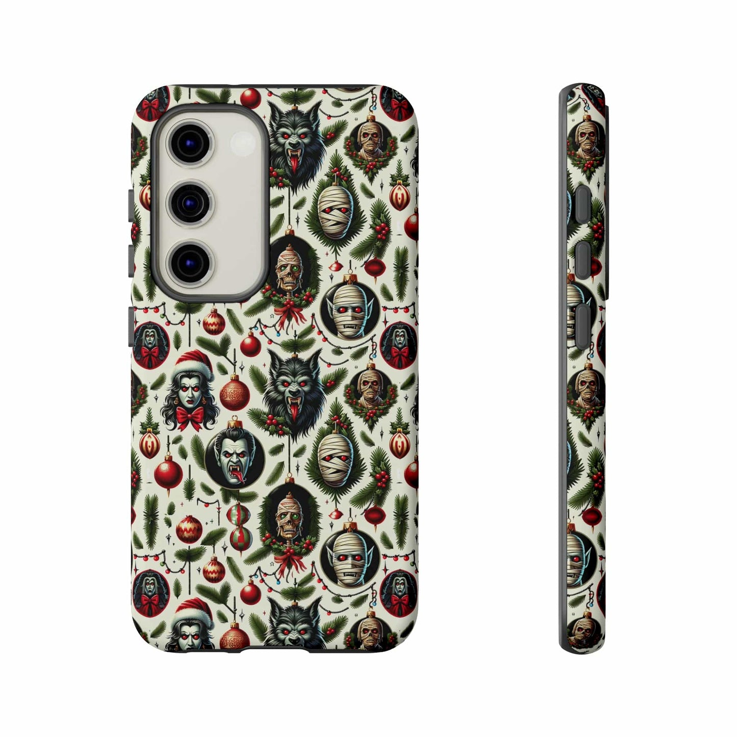 Horror Ornaments Impact Resistant Phone Case