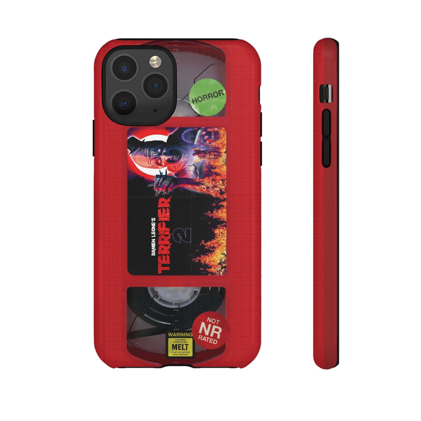Art 2 Red Edition Impact Resistant VHS Phone Case