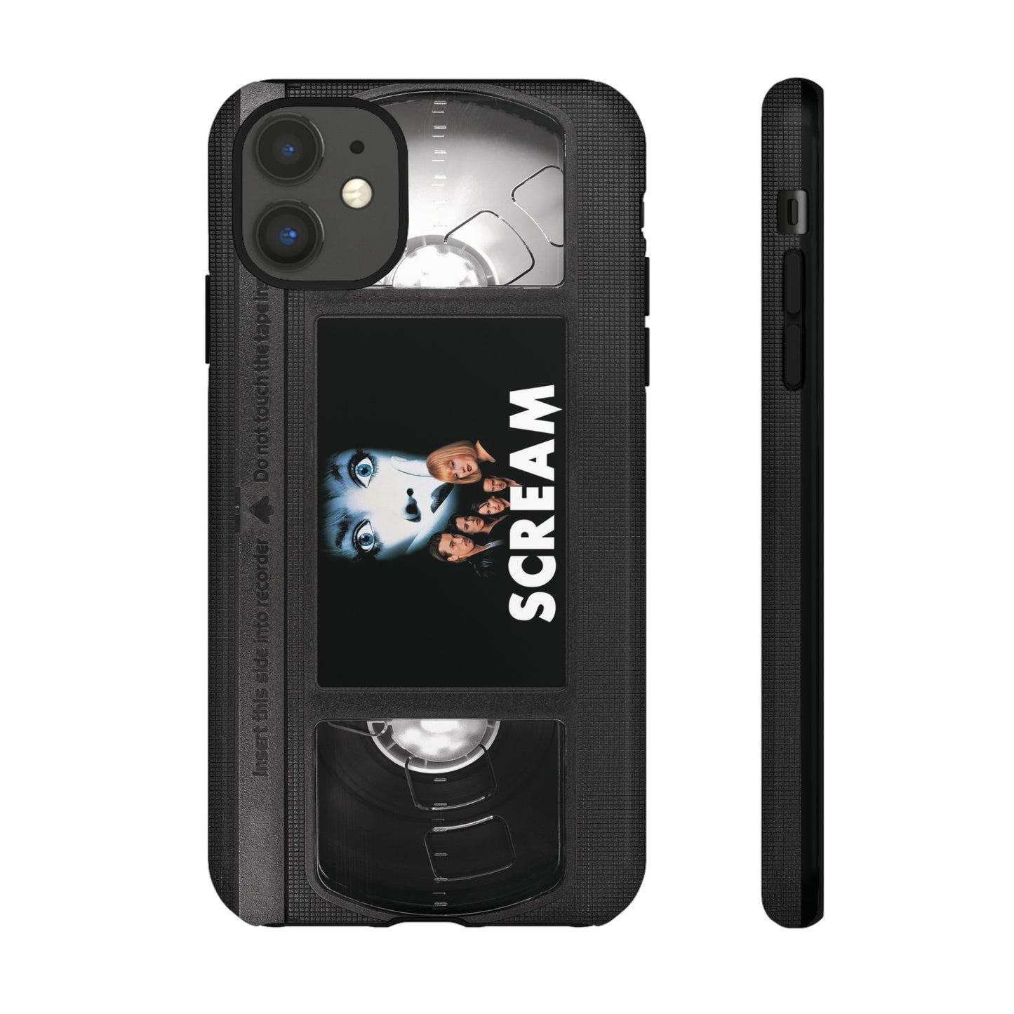 Scream VHS Impact Resistant iPhone Case