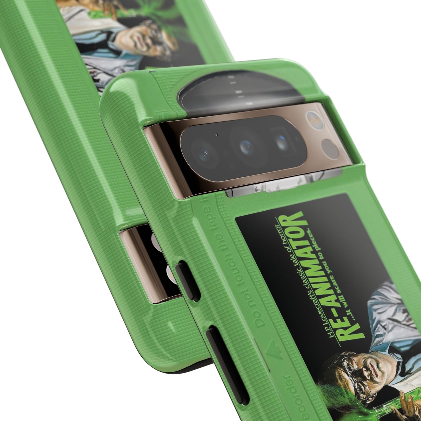 Reanimator Limited Edition Green Impact Resistant VHS Phone Case