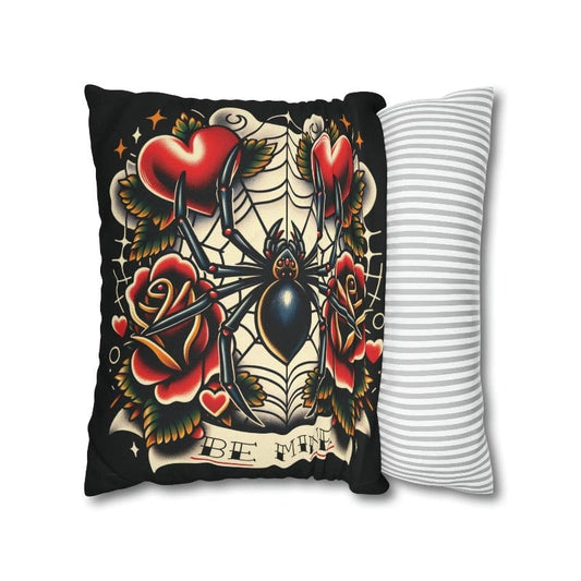 Be Mine Spider Pillow Case