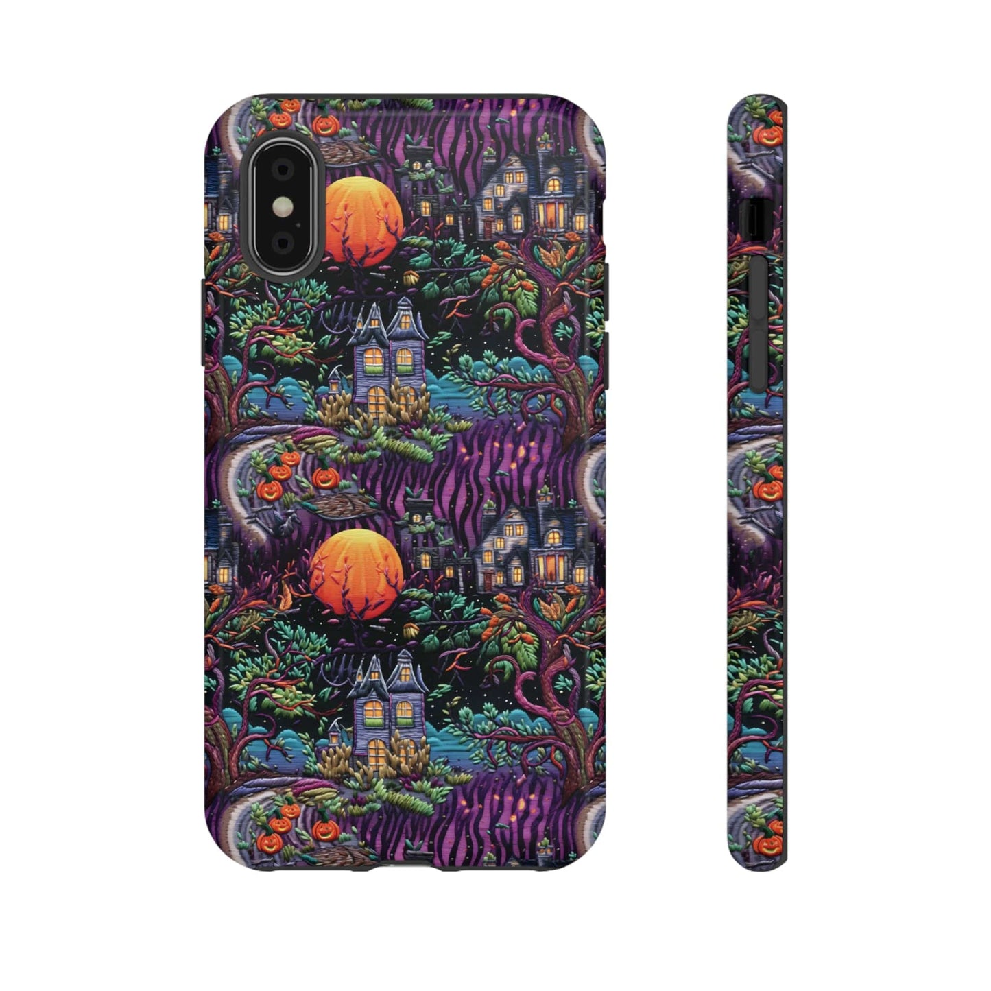 Spooky House Impact Resistant Phone Case