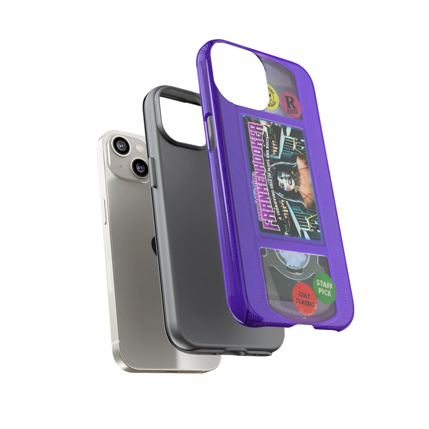 Frankenhooker Purple Edition Impact Resistant VHS Phone Case