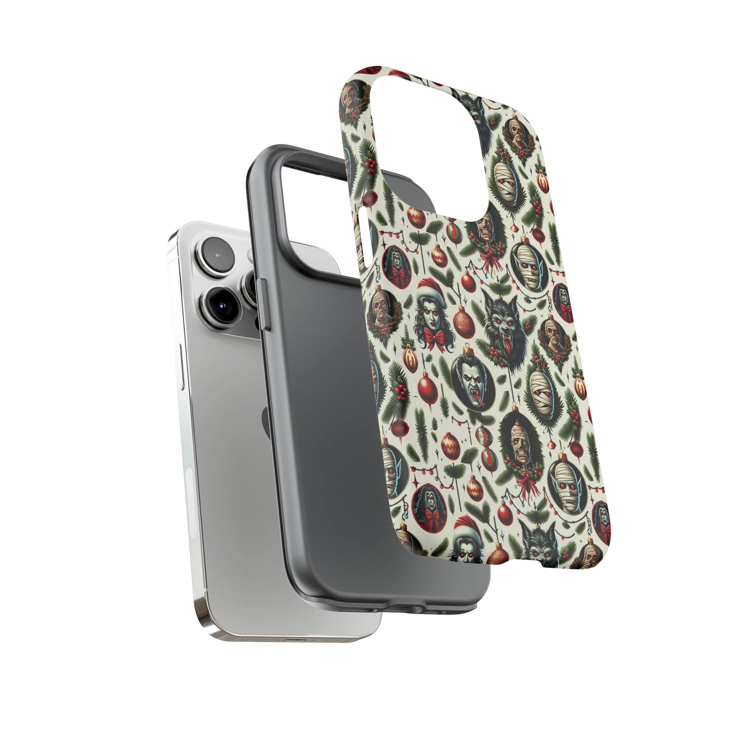 Horror Ornaments Impact Resistant Phone Case