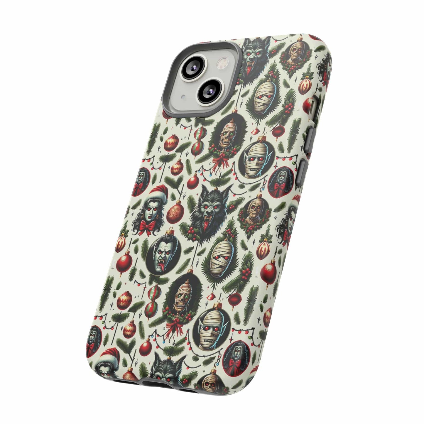 Horror Ornaments Impact Resistant Phone Case