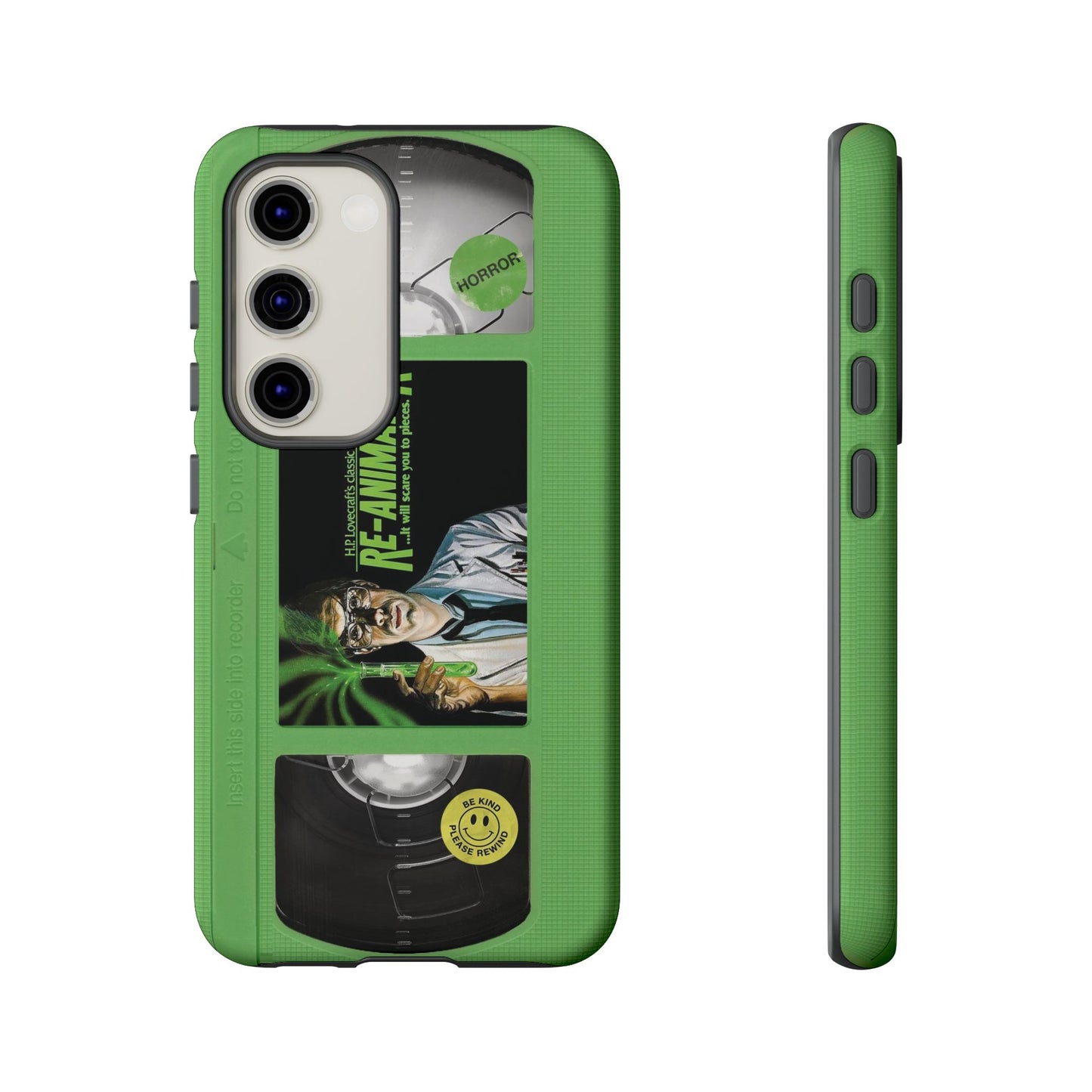Reanimator Limited Edition Green Impact Resistant VHS Phone Case